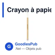 Crayon à papier personnalisable Everlasting Pencil avec logo - Miniature 3