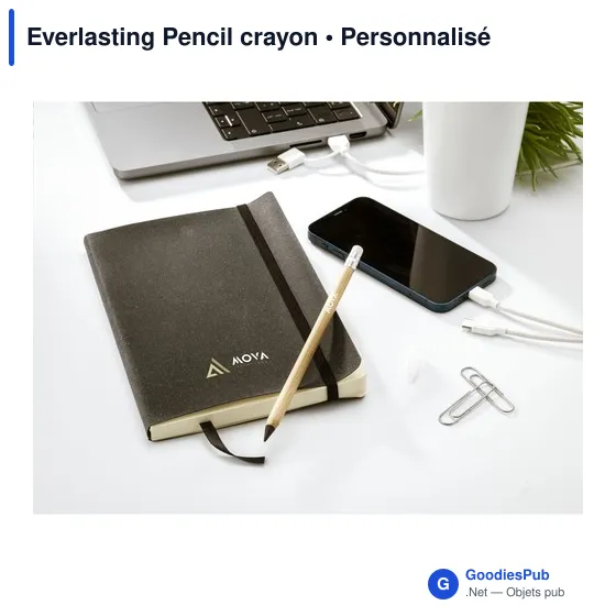Crayon à papier personnalisable Everlasting Pencil avec logo - Image 5