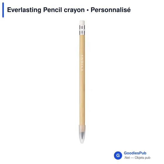 Crayon à papier personnalisable Everlasting Pencil avec logo - Image 7