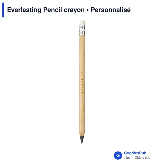Crayon à papier personnalisable Everlasting Pencil avec logo - Image 8