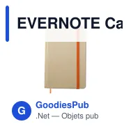 EVERNOTE Calepin en papier recyclé - Miniature 11