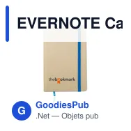 EVERNOTE Calepin en papier recyclé - Miniature 3