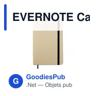 EVERNOTE Calepin en papier recyclé - Miniature 4