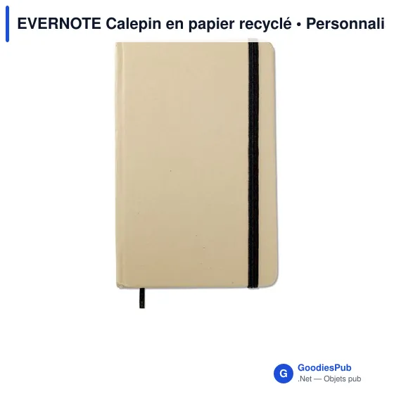 EVERNOTE Calepin en papier recyclé - Image 4