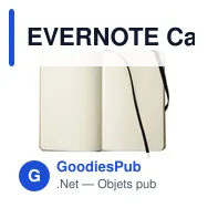 EVERNOTE Calepin en papier recyclé - Miniature 5