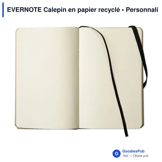 EVERNOTE Calepin en papier recyclé - Image 5