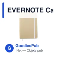 EVERNOTE Calepin en papier recyclé - Miniature 6
