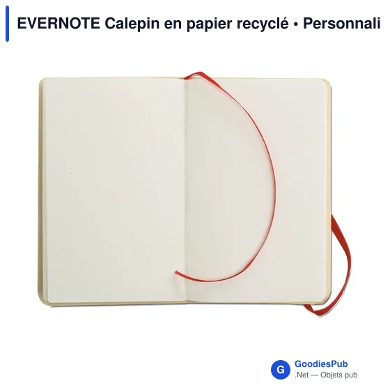 EVERNOTE Calepin en papier recyclé - Image 8