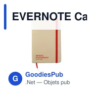 EVERNOTE Calepin en papier recyclé - Miniature 9