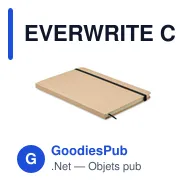 EVERWRITE Carnet A5 en carton recyclé - Miniature 4