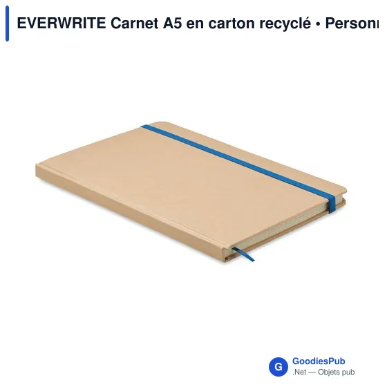 EVERWRITE Carnet A5 en carton recyclé - Image 6