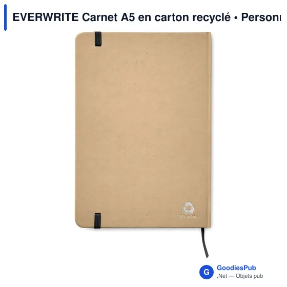 EVERWRITE Carnet A5 en carton recyclé - Image 2