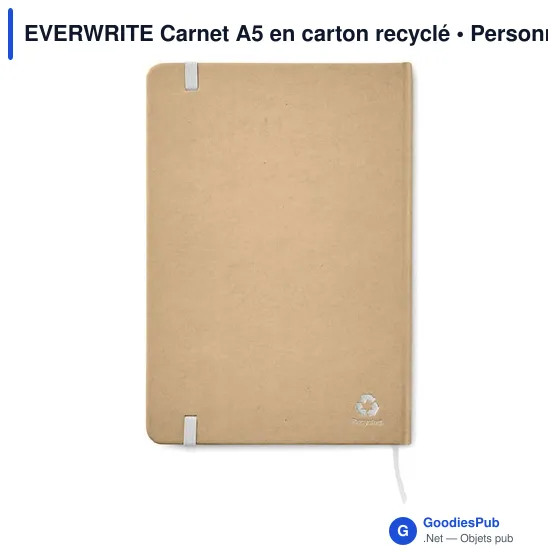 EVERWRITE Carnet A5 en carton recyclé - Image 11