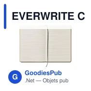 EVERWRITE Carnet A5 en carton recyclé - Miniature 4