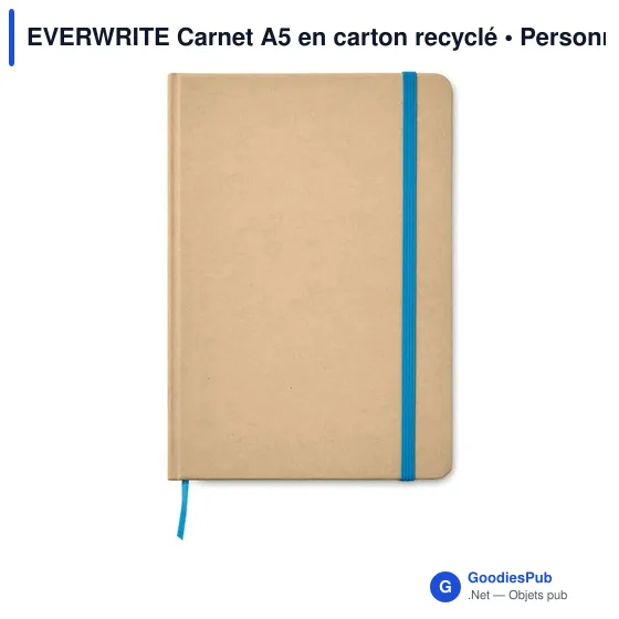 EVERWRITE Carnet A5 en carton recyclé - Image 5