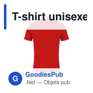 T-shirt unisexe personnalisable en coton recyclé - EXPLORERavec logo - Miniature 11