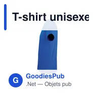 T-shirt unisexe personnalisable en coton recyclé - EXPLORERavec logo - Miniature 6