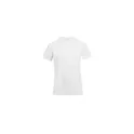 Variante blanc - T-shirt unisexe personnalisable en coton recyclé - EXPLORERavec logo