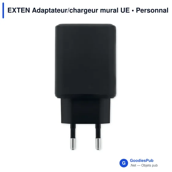Chargeur mural personnalisable GaN 65W avec logo - Image 2
