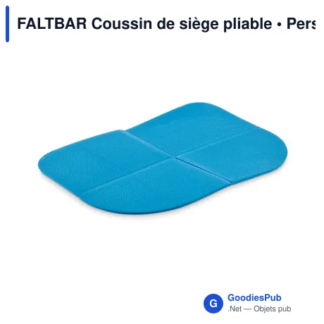 FALTBAR Coussin de siège pliable