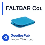FALTBAR Coussin de siège pliable - Miniature 4