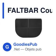 FALTBAR Coussin de siège pliable - Miniature 7
