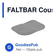 FALTBAR Coussin de siège pliable - Miniature 9