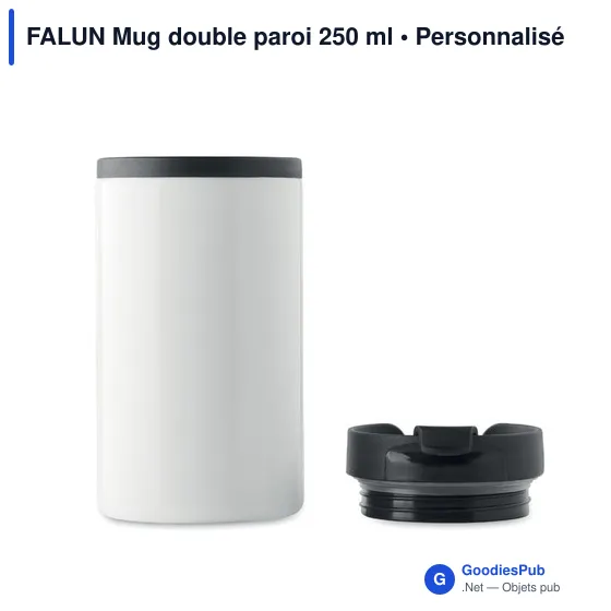 FALUN Mug double paroi 250 ml - Image 5