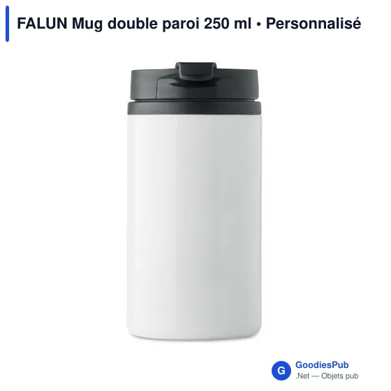 FALUN Mug double paroi 250 ml - Image 6