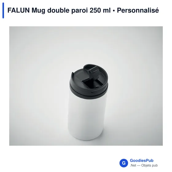 FALUN Mug double paroi 250 ml - Image 8