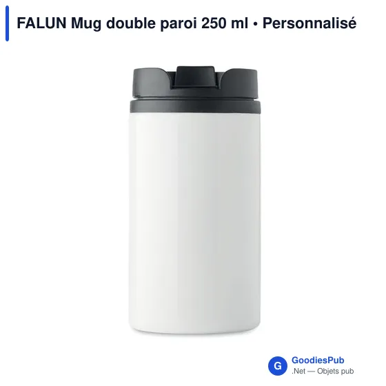FALUN Mug double paroi 250 ml - Image 9