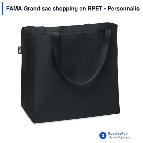 FAMA Grand sac shopping en RPET - Image 1