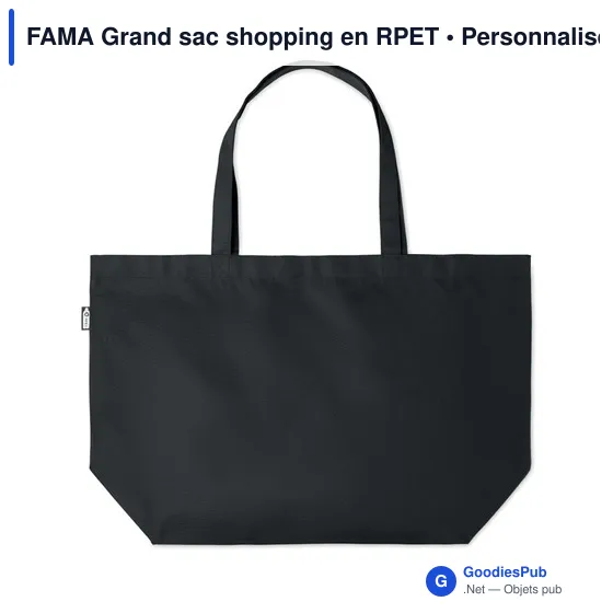 FAMA Grand sac shopping en RPET - Image 2