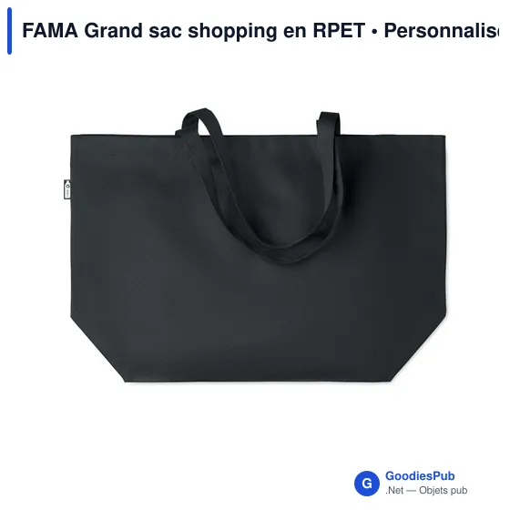 FAMA Grand sac shopping en RPET - Image 3
