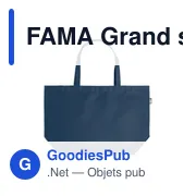FAMA Grand sac shopping en RPET - Miniature 5