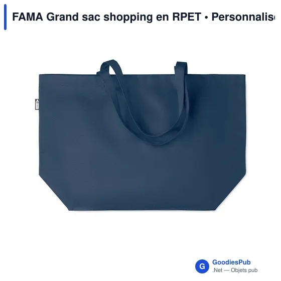 FAMA Grand sac shopping en RPET - Image 6