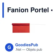 Fanion Portel - Miniature 3