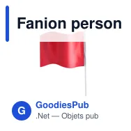 Fanion personnalisable en polyester avec logo - Fanion Rolof - Miniature 11