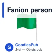 Fanion personnalisable en polyester avec logo - Fanion Rolof - Miniature 5