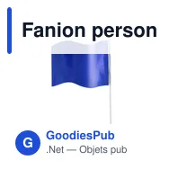Fanion personnalisable en polyester avec logo - Fanion Rolof - Miniature 7