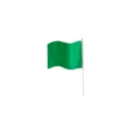 Variante vert - Fanion personnalisable en polyester avec logo - Fanion Rolof