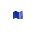 Variante bleu - Fanion personnalisable en polyester avec logo - Fanion Rolof