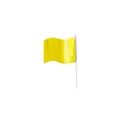 Variante jaune - Fanion personnalisable en polyester avec logo - Fanion Rolof