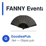 FANNY Eventail - Miniature 1