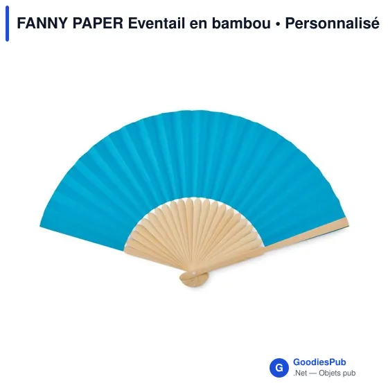 FANNY PAPER Eventail en bambou - Image 1
