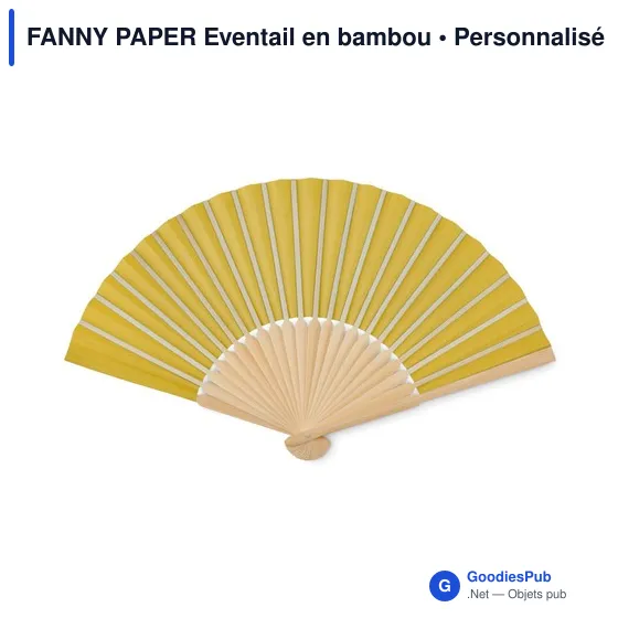 FANNY PAPER Eventail en bambou - Image 12
