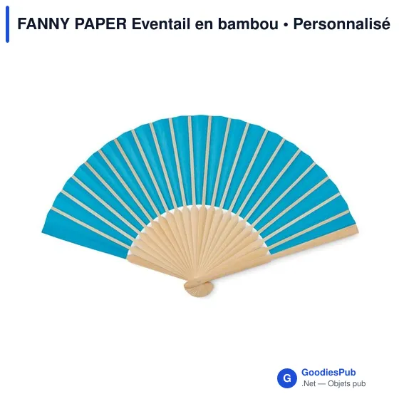 FANNY PAPER Eventail en bambou - Image 3