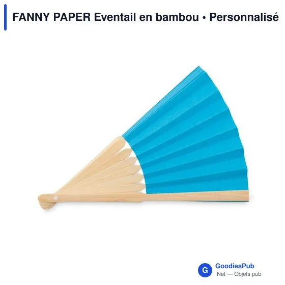 FANNY PAPER Eventail en bambou - Image 4