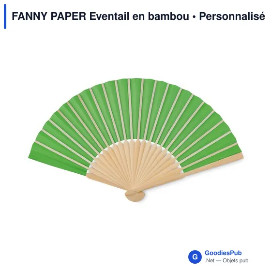 FANNY PAPER Eventail en bambou - Image 7