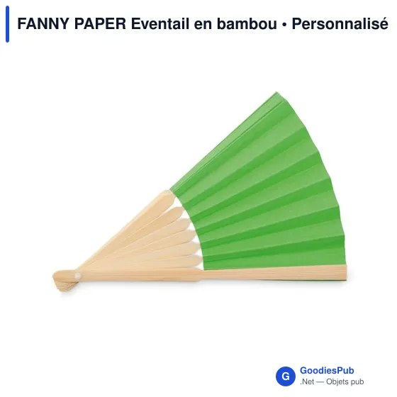 FANNY PAPER Eventail en bambou - Image 8